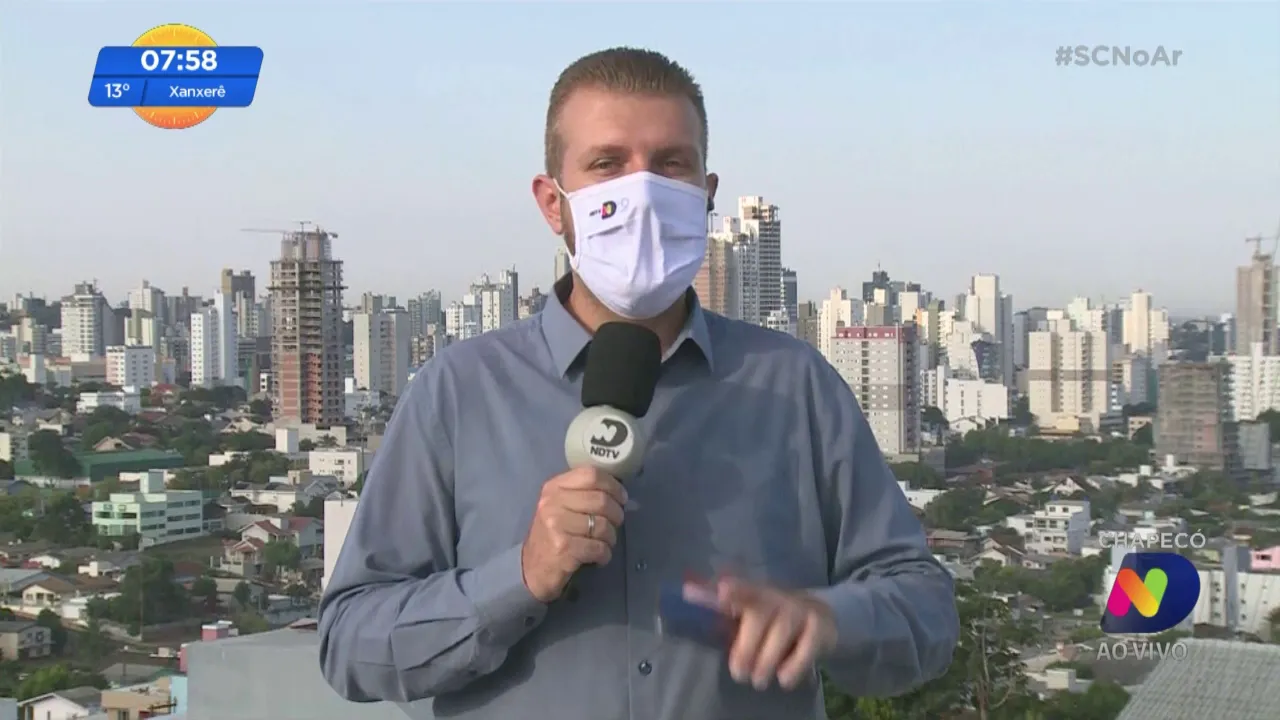 Prefeitura de Chapecó decreta lockdown parcial devido aumento no número de mortes por coronavírus