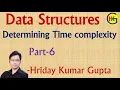 DS Lecture-8 Determining time complexity