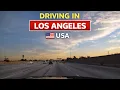 Driving in America Los Angeles Hollywood Boulevard - Walmart Follow Me