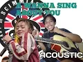 SCCIMIASKA - A WANNA SING ABOUT YOU || ACOUSTIK COVER