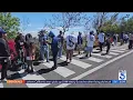 Long lines surround Dodger Stadium for Ohtani bobblehead giveaway