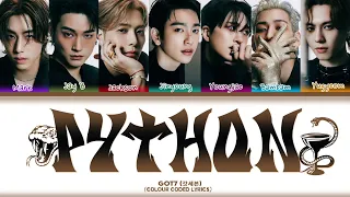 GOT7 Python COLOUR CODED