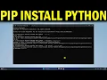 How To Setup PIP in VS Code to Install Python Packages