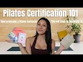 How I Became a PILATES INSTRUCTOR Red Flags Certification Journey Cost etc