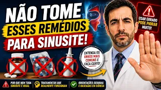 Sinusite: Ao tomar errado estes remedio, o catarro da face não vai sair e voce pode ter complicações