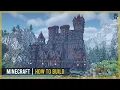 Minecraft How to Build a Dark Castle Tutorial