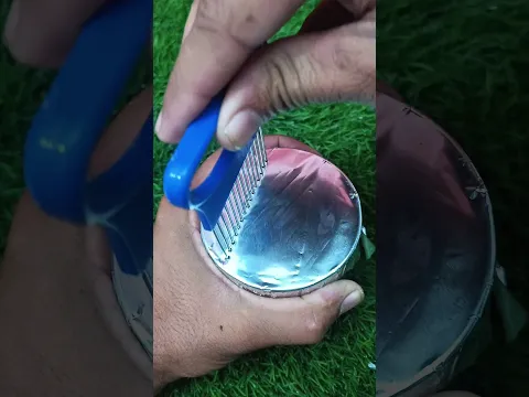 satisfying foil ASMR. #sleepsounds #satisfying #crunchy #shorts