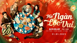 Mở Ngàn Lộc Vui - Da LAB | Nhạc Tết 2025 | Cris Phan, Lê Khôi, Đỗ Quang, Ryy - Official MV