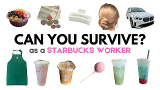 Can You Survive The Day as a STARBUCKS WORKER Interactive Aesthetic Game
