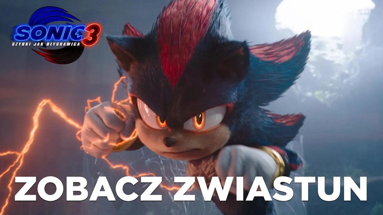 Zwiastun filmu Sonic 3. Szybki jak błyskawica online