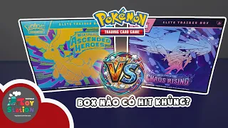 Hộp ETB nào sẽ có hit 100 củ, Ascended Heroes hay Chaos Rising? ToyStation 1060