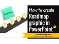 How to create Roadmap Graphic in PowerPoint STEP BY STEP