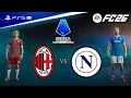 Download Lagu FC 26 - AC Milan vs. Napoli - Serie A 25/26 Full Match | PS5™ Pro [4K60]