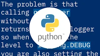 Python Logging - Disable logging from imported modules