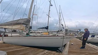 A distressing 3 days stuck in the chain locker! Toughest Job Yet! Bow Roller Installation