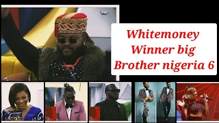 bbnaija shine ya eye season 6 winner 2021 whitemoney and the first runnwr up is liquorose