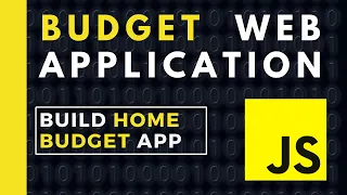 Build Home Budget Web App HTML CSS JavaScript
