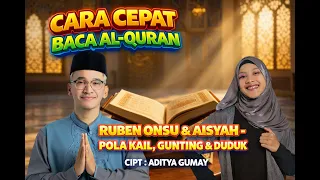 Ruben Onsu & Aisyah -  Pola Duduk Kail dan Gunting