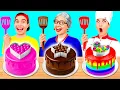 Reto De Cocina Yo vs Abuela | Fantásticos Trucos De Comida