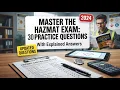 2026 Hazmat Certification Test Prep Master 30 Real Exam Questions with Clear Explained Answers Now