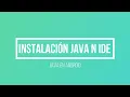 Instalacion Java n IDE VirtuProgra - Aplicacion movil