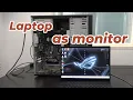 Download Lagu How to use laptop as monitor for desktop PC