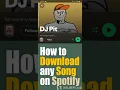 Download Lagu Unduh Lagu Apa Saja dari Spotify #spotify #musik #mp3