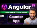 Angular 19 Tutorial in Hindi Make Counter App