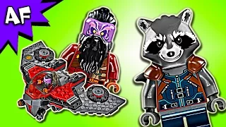 Lego Guardians of the Galaxy RAVAGER ATTACK 76079 Speed Build