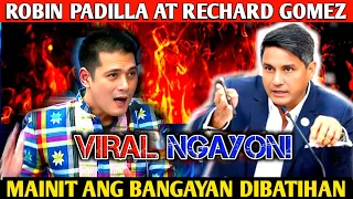 grabi robin padilla at richard gomez mainit ang bangayan 