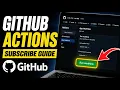 How to subscribe to GitHub Actions for app workflow dispatch - Detailed Guide