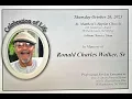 Home Going Celebration of Life of Bro Ronald C Walker