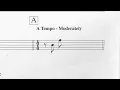 Animated Sheet Music: "So What" by Miles Davis (Clean Audio)