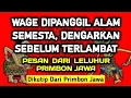 Lagu ORANG WAGE, BERHENTILAH SEJENAK‼️ ALAM SEMESTA SEDANG MENGIRIM PESAN UNTUKMU