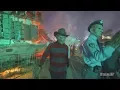 4K Chucky Freddy Jason LeatherFace on Studio Tram - Universal Halloween Nights