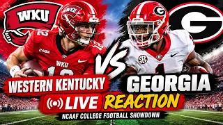 Western Kentucky vs Georgia – LIVE Reaction | NCAAF College Football Showdown