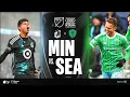 Minnesota United vs. Seattle Sounders FC | INSANE 10-MAN COMEBACK! | 2025 Audi MLS Cup Playoffs