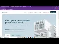 Real Estate Landing Page Using HTML CSS and JavaScript