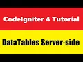 How to Use DataTables in Codeigniter 4