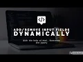 input fields dynamically with HTML jquery Jquery Tutorial Learn jquery