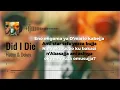 Did i Die by Hatim & Dokey Official Audio with lyrics.  latest ugandan music 2022, @ASH SOUNDZ