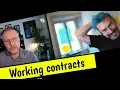 Working contracts in software development teams