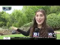 Isabella Quintanilla surveys severe flooding damage at Waco Texas apartment complex