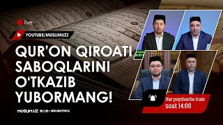 JONLI: "Qasos " surasining 32-oyatidan 88-oyatigacha 22.10.2026
