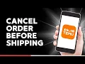 How to Cancel a Temu Order Before Shipping