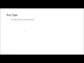 5 Data type Type check Casting