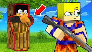 لعبنا Mecha Chameleon في ماين كرافت! 😂