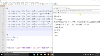 What is navigator in javascript