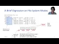File System API system calls