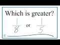 Which fraction is greater or